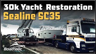 30K Yacht Restoration Project  DIY Boat Rebuild [upl. by Elleon]