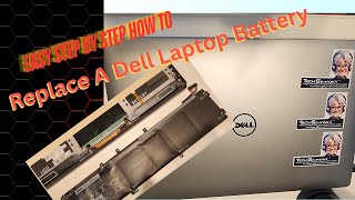 StepbyStep Dell Laptop Battery Replacement [upl. by Kress]