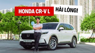 Người dùng đánh giá Honda CRV 2024 bản L giá 1159 tỷ đồng Rất hài lòng dù còn 2 điểm trừ nhỏ [upl. by Hanaj]