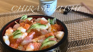 How to make CHIRASHIZUSHI CHIRASHI SUSHIJapanese Mum Cooking [upl. by Suravart]