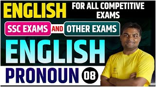 SSC EXAMS amp OTHER EXAMS ENGLISH PART OF SPEECH PRONOUN 08 जवान बैच HINDI BY SATISH SIR [upl. by Joiner547]