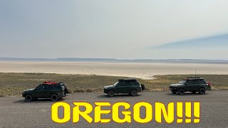 Army Green 4Runner Trio Epic Overlanding amp Dry Lake Crossing Adventure [upl. by Moshe]