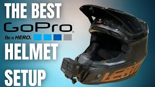 THIS is THE BEST Helmet GoPro Setup  Motorcycle Helmet Camera Mount [upl. by Bravar865]