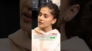 The Untold Story of Taapsee Pannu Heartbreak and Resilience [upl. by Auahsoj]