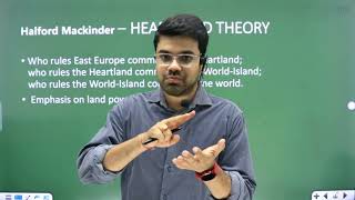 MACKINDERS HEARTLAND THEORY GEOGRAPHY OPTIONAL UPSC [upl. by Loresz]