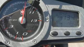 Gilera Runner 200 ST 0145 KM\H top speed acceleration [upl. by Dnaltroc298]