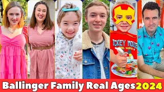 Ballinger Family Real Name And Ages 2024 [upl. by Nomzaj]