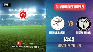 İSTANBUL BAROSU  ANKARA BAROSU  GÜMÜŞ KUPA YARI FİNAL [upl. by Aarika]