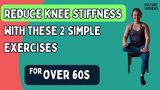 Reduce Knee Stiffness With 2 Simple Exercises  Rosaria Barreto [upl. by Itsirhc895]