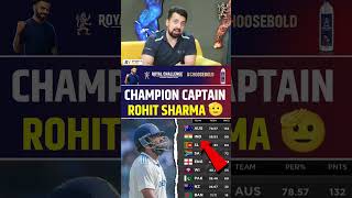 CHAMPION CAPTAIN HAI ROHIT SHARMA 🫡 rohitsharma bgt [upl. by Rica]