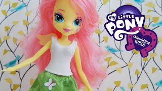 MLP Fluttershy Equestria Girl Doll Show Accurate Unboxing Review [upl. by Enimrac]