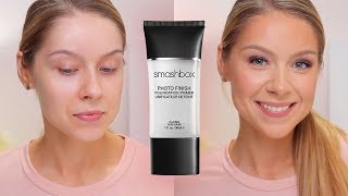 Smashbox Photo Finish Primer Review amp Wear Test [upl. by Body]