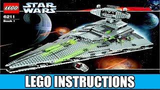 LEGO 6211 Instructions  Episode IV  Imperial Star Destroyer  Star Wars [upl. by Ateuqahs635]