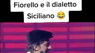 Il dialetto siciliano  Fiorello 🤣 [upl. by Godart]