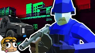 KIBITZ COP ON THE EDGE ROLEPLAY  Ravenfield Weapon and Vehicle Mod Beta Gameplay [upl. by Nee]