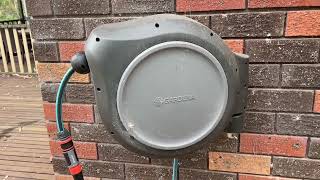 Finally a Garden Hose reel that works Gardena Hose Reel Review Finally one I recommend Good best [upl. by Nanice]