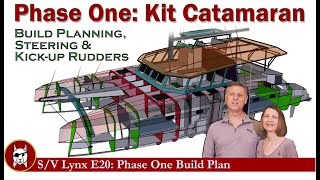 KitE20 Kit Catamaran Build Phase One Planning [upl. by Leffen]