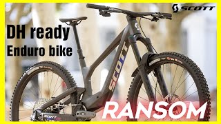 New Scott Ransom 2024  Amazing MTB  uncompromising Enduro race bike [upl. by Florella991]