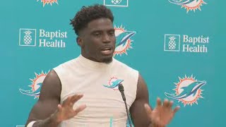 Tyreek Hill calls for officer to be fired quotGone Gone Gone Gone He’s gotta go manquot  Quickcast [upl. by Carder691]