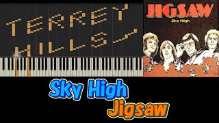 Sky High  Jigsaw  Piano Tutorial [upl. by Abehs]