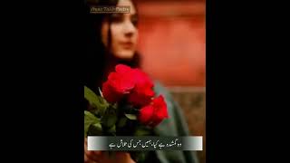 गुमशुदाhearttouchinglovepoetryinurdu Gumshudaquietism shortvideo [upl. by Ayian]