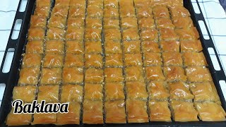 HAZIR YUFKADAN BAKLAVA NASIL YAPILIR [upl. by Alissa]