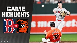 Red Sox vs Orioles Game Highlights 81724  MLB Highlights [upl. by Pyle]