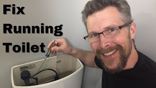 How to fix a running toilet The two most common causes [upl. by Nahaj104]