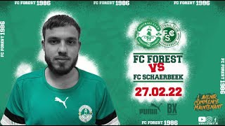 FC Forest vc FC Schaerbeek [upl. by Filemon]