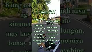 Umiibig sa Diyos short shortviral shortvideo highlights everyone everyday travelbibleverses [upl. by Ahtebbat]