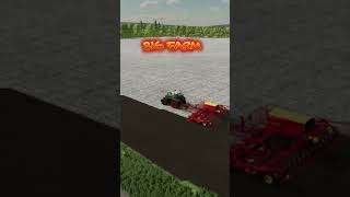 small vs big drillen 1 ls22 fs22 landwirtschaft landwirtschaftssimulator22 farming small [upl. by Wagstaff394]