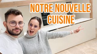 On vous présente notre nouvelle cuisine  Installation complète et présentation [upl. by Nonnek]