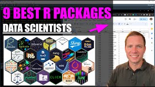 9 R packages that EVERY Data Scientist must know in 9minutes [upl. by Sudnak]