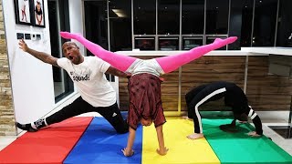 FAMILY GYMNASTICS CHALLENGE [upl. by Donell]