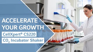 NEW CO2 Incubator Shaker  CellXpert CS220—Accelerate Your Growth [upl. by Yeuh]