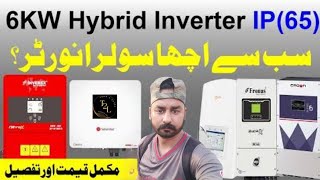 Which 6kw hybrid ip65 Inverter should I purchase Best IP65 Solar Inverter In 2024 Crown ip65 review [upl. by Atat]