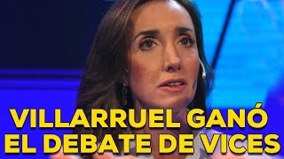 VILLARRUEL DESTROZÓ A TODOS EN EL DEBATE DE VICES [upl. by Ehtnax]