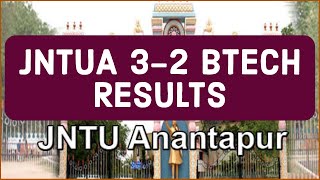 JNTUA 32 BTECH RESULTS jntuaupdates [upl. by Ziana]