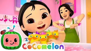 Five Little Ducks in the Bath Song  CoComelon Nursery Rhymes amp Kids Songs [upl. by Savihc95]