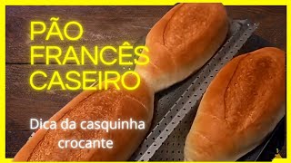 PÃO FRANCÊS CASEIRO SUPER FÁCIL [upl. by Hareenum]