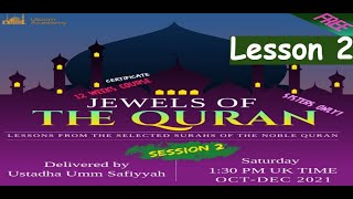 JEWELS OF THE QURAN  Surah Luqman Lesson 2  Tafseer by Ustadha Umm Safiyyah [upl. by Ylhsa]