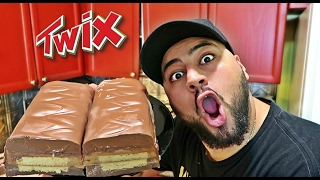 DIY GIANT TWIX BAR [upl. by Hilleary]