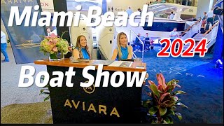 Convention Center Miami International Boat Show 2024 video miami boat show [upl. by Nothgiel398]