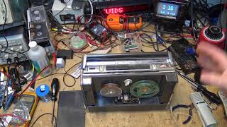 Grundig TK6 Reel to Reel Tape Recorder repair [upl. by Assirralc]