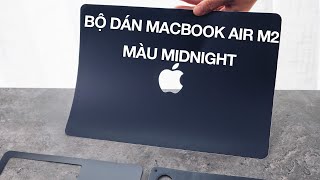 Dán full Macbook Air 136inch M2 M3 Midnight 6in1 innostyle [upl. by Valentino]