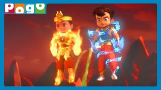 Do Ka Dum 👊 Duniya in Danger😱  Chhota Bheem and Little Singham  Cartoon for Kids  Only on POGO [upl. by Rhiana]