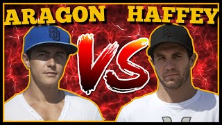 CHRIS HAFFEY VS BRIAN ARAGON GAME OF BLADE Rolling Reactions [upl. by Reld]