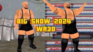 How To Make The Big Show 2024 In Wrestling Revolution 3d [upl. by Ecyla]