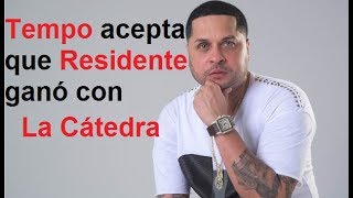 Tempo acepta que Residente es mejor  La cátedra Residente [upl. by Erdeid]