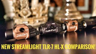 New Streamlight TLR7 HLX vs TLR7A TLR7 Sub amp Surefire X300 Ultra This is Surprising [upl. by Noonan]